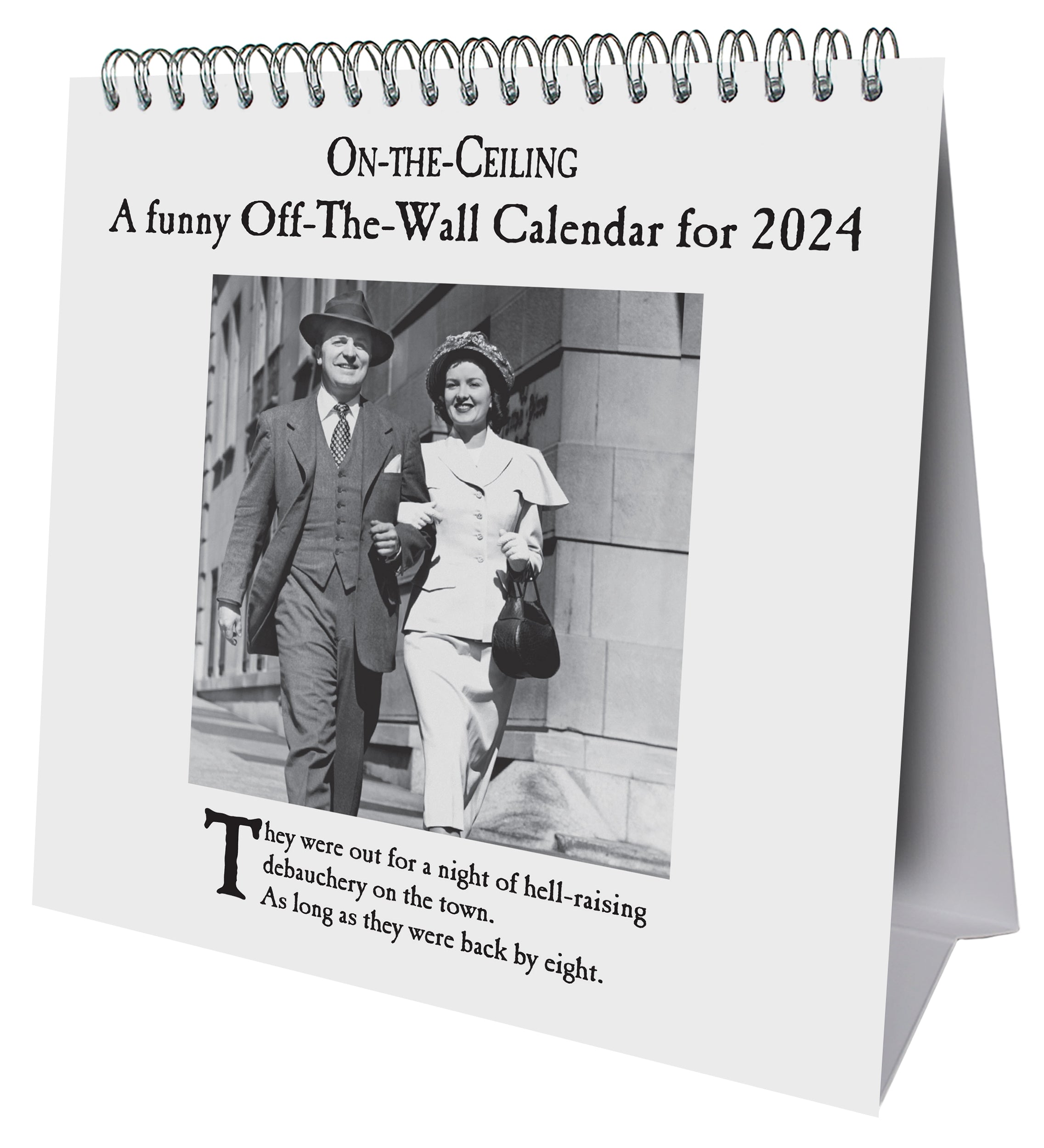 On The Ceiling 2024 Desk Calendar Danilo Promotions