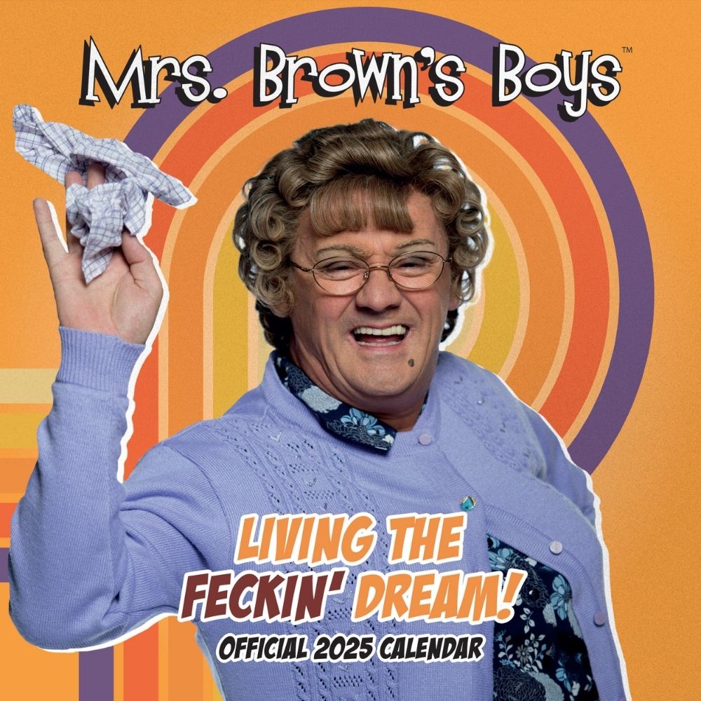 MRS BROWN'S BOYS 2025 SQUARE CALENDAR Danilo Promotions