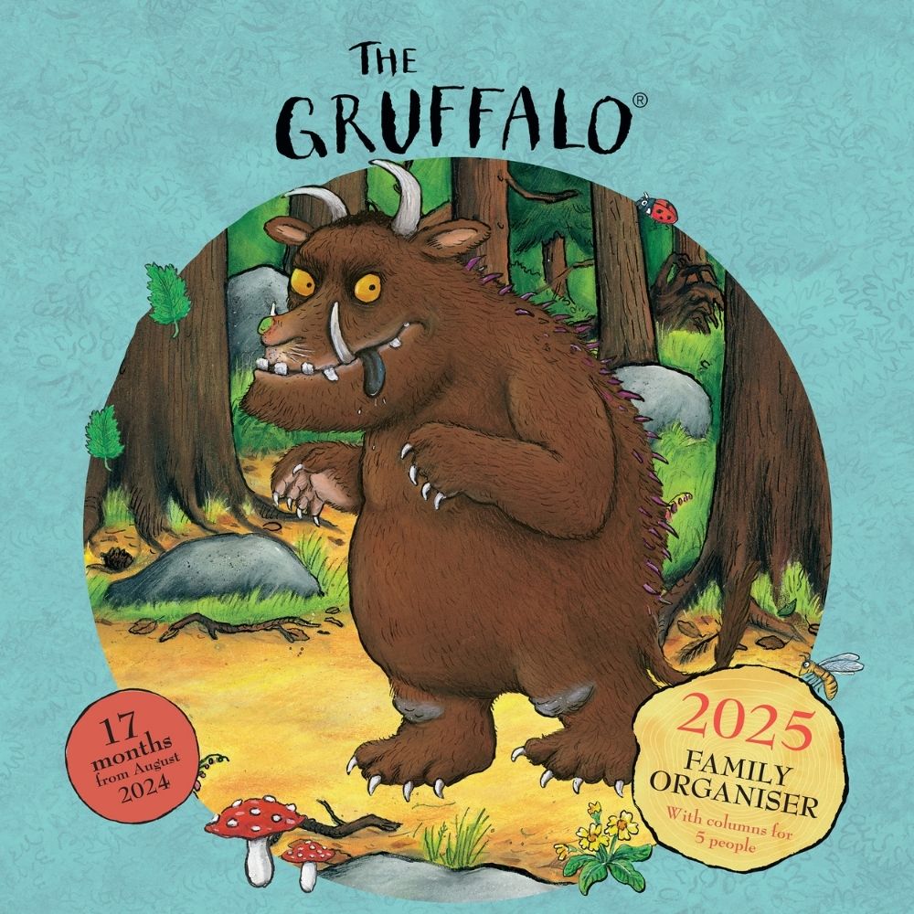 THE GRUFFALO 2025 FAMILY ORGANISER CALENDAR Danilo Promotions