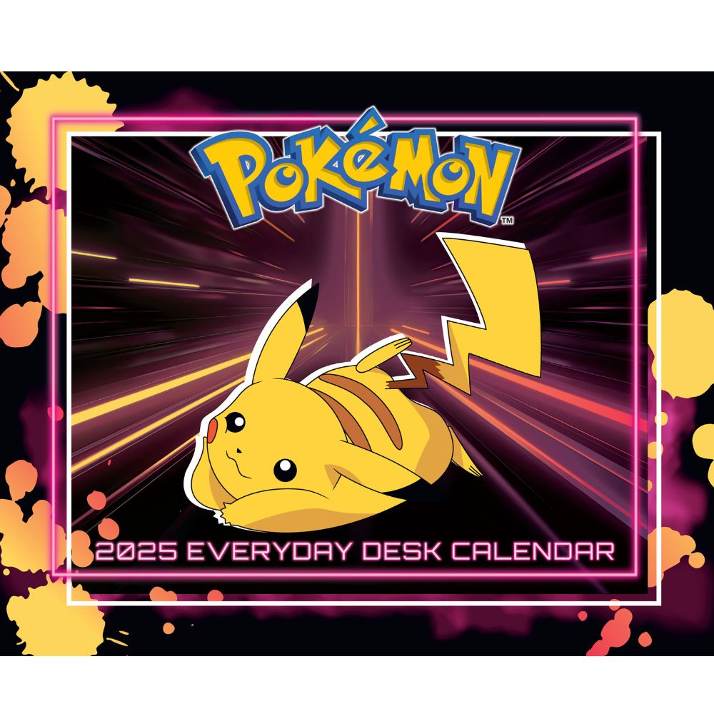 POKEMON 2025 DESK BLOCK CALENDAR Danilo Promotions