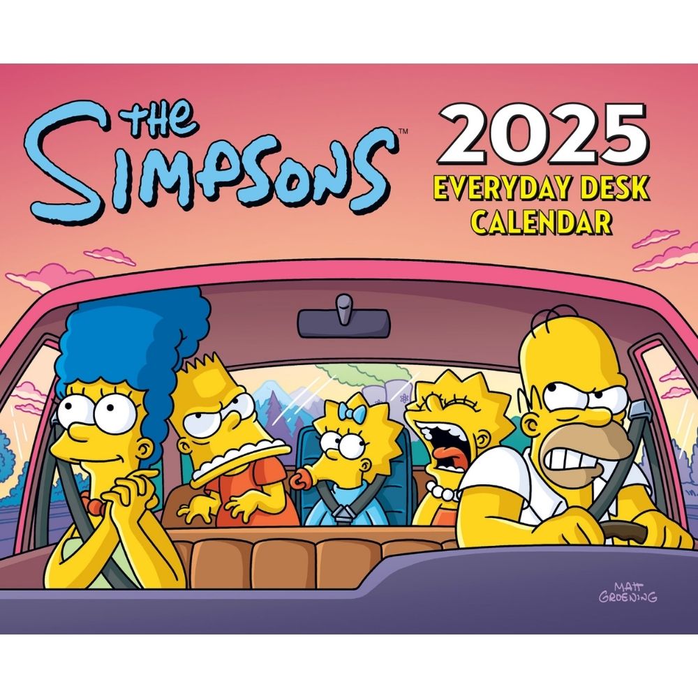 2025 Simpsons Calendar