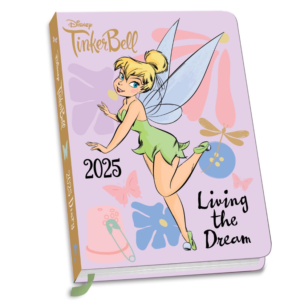 DISNEY TINKERBELL 2025 A6 DIARY Danilo Promotions