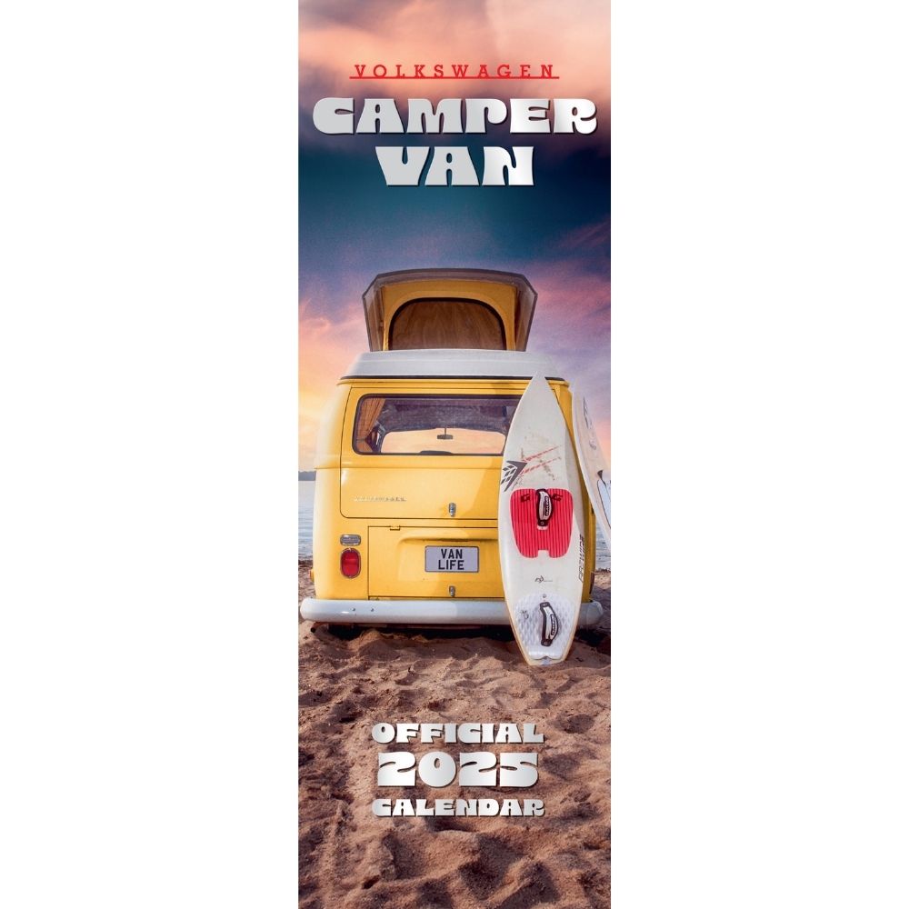 VW CAMPERVANS 2025 SLIM CALENDAR Danilo Promotions