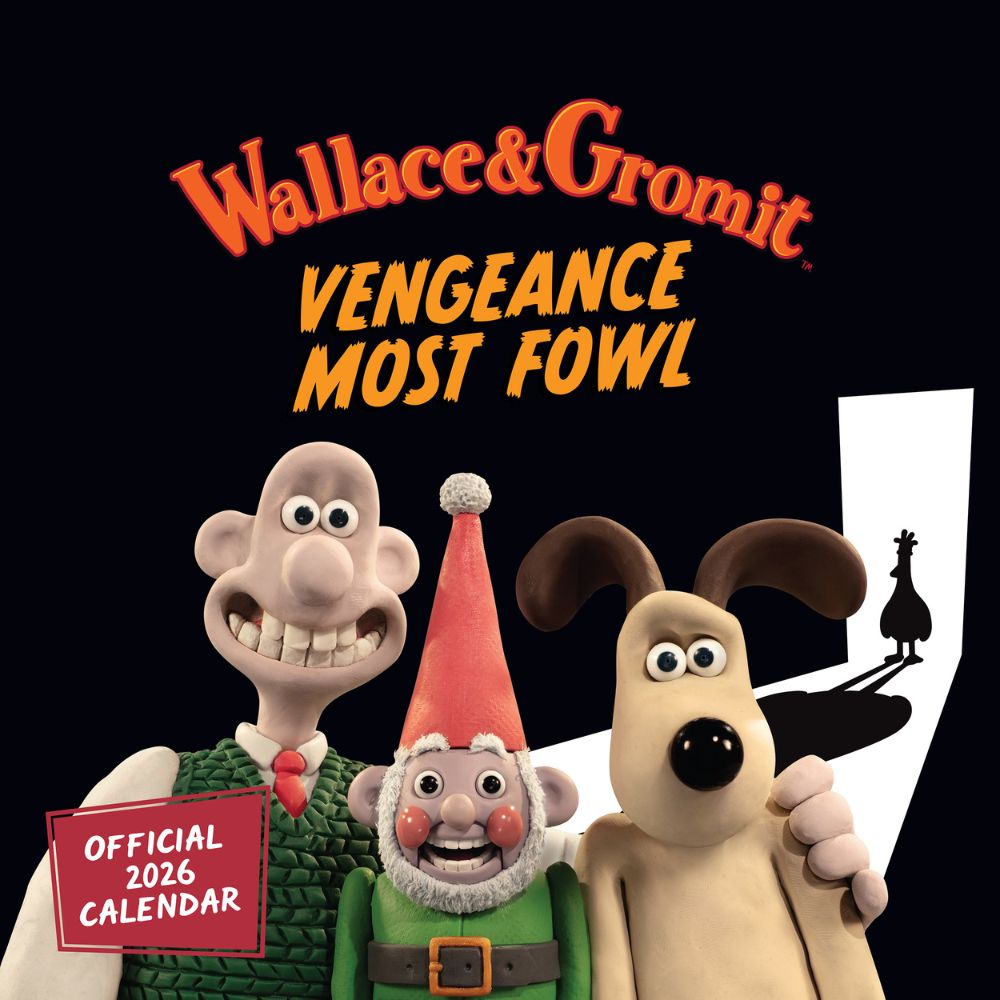 WALLACE AND GROMIT 2026 SQUARE CALENDAR - PRE-ORDER – Danilo Promotions