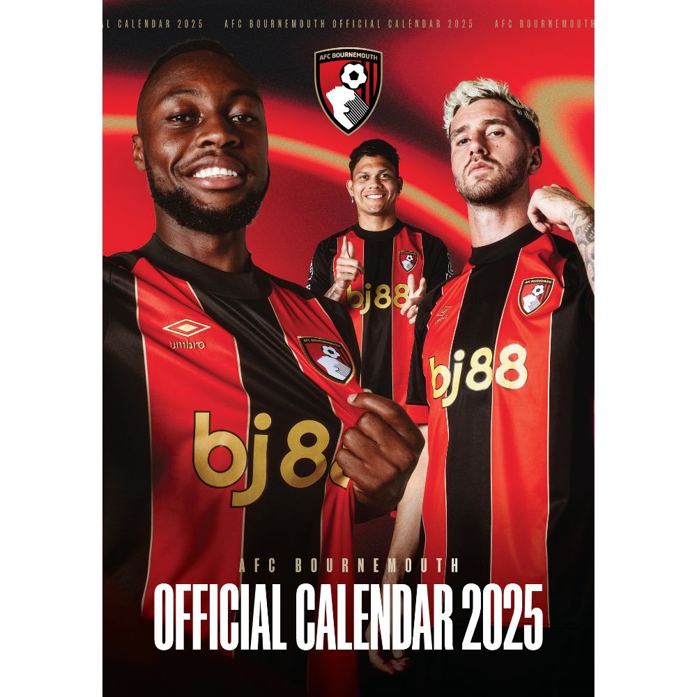 BOURNEMOUTH AFC 2025 A3 CALENDAR Danilo Promotions