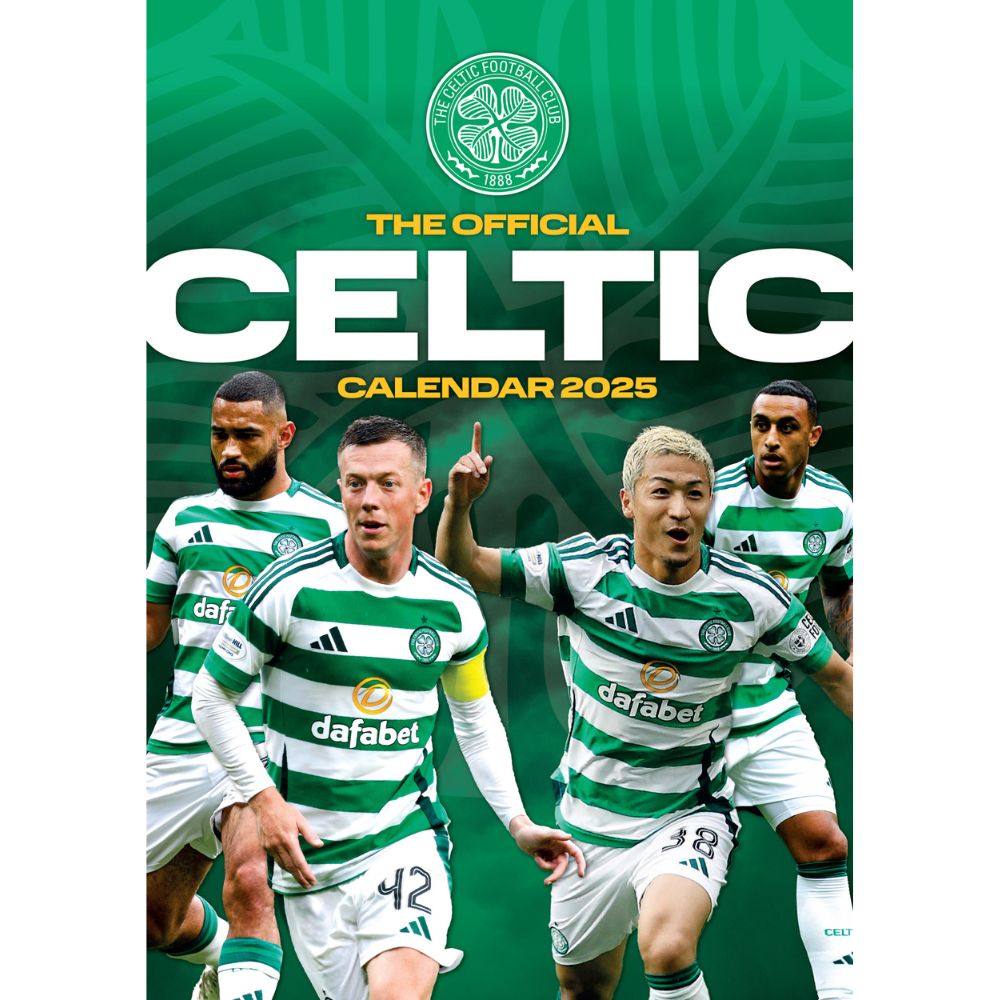 CELTIC FC 2025 A3 CALENDAR Danilo Promotions