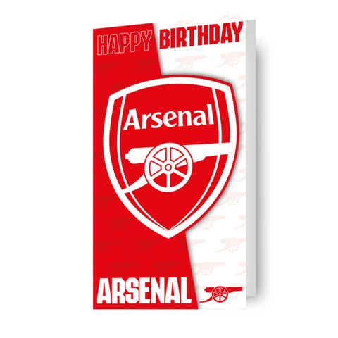 Arsenal FC Crest Generic Birthday Card