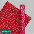 Arsenal FC Christmas 3m Roll Wrapping Paper