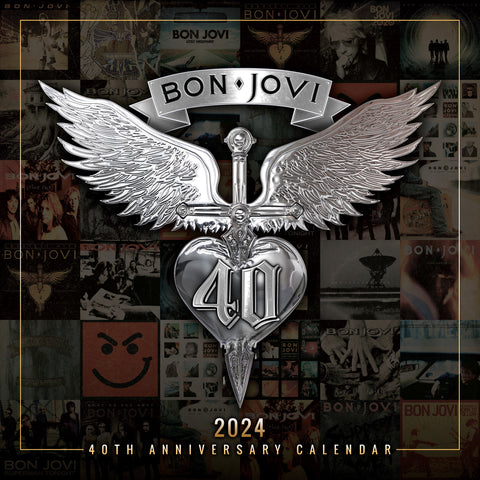 Bon Jovi 2024 Square Calendar