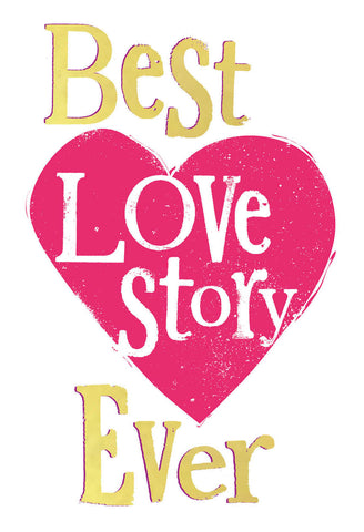 Brightside 'Best Love Story Ever' Wedding Anniversary Card