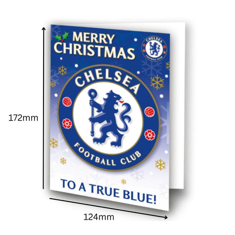 Chelsea FC Christmas Card