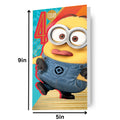 Despicable Me 3 Minions Age 4 Birthday Card
