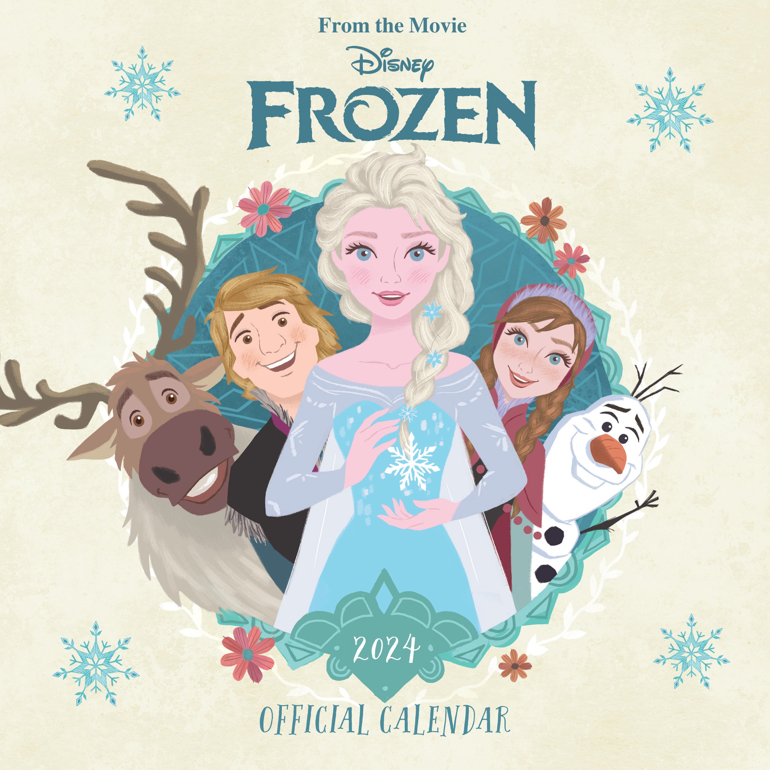 Disney Frozen 2024 Square Calendar Danilo Promotions