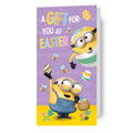 Despicable Me Minions Money Wallet Easter Card