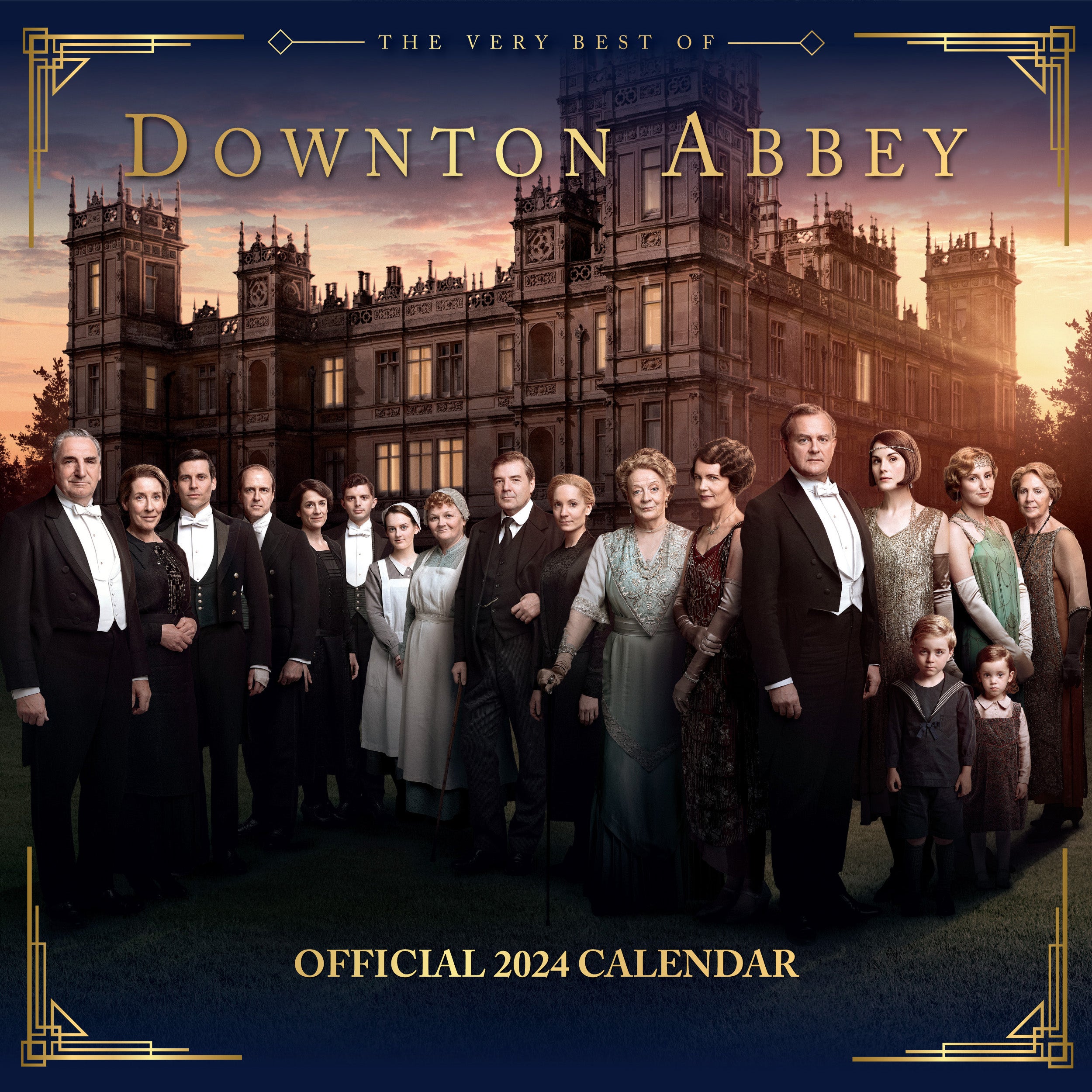 Downton Abbey 2024 Square Calendar Danilo Promotions