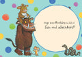 The Gruffalo Age 4 Birthday Card