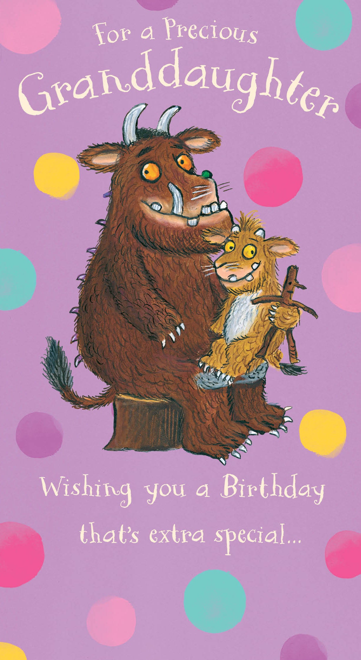The Gruffalo Geburtstagskarte Für Kinder - Offiziell Lizenziert, Mit Passendem Umschlag