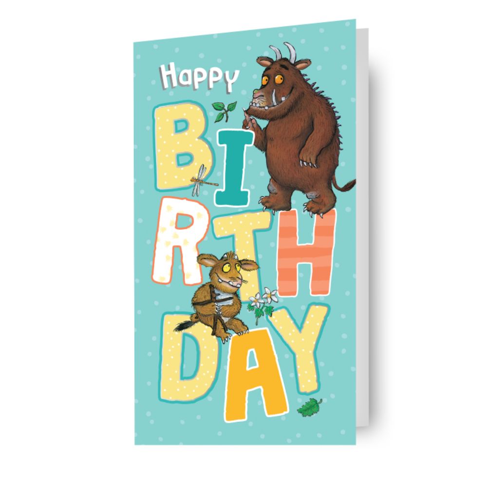 The Gruffalo Geburtstagskarte – Lizenziert, Mit Umschlag, Für Kinder