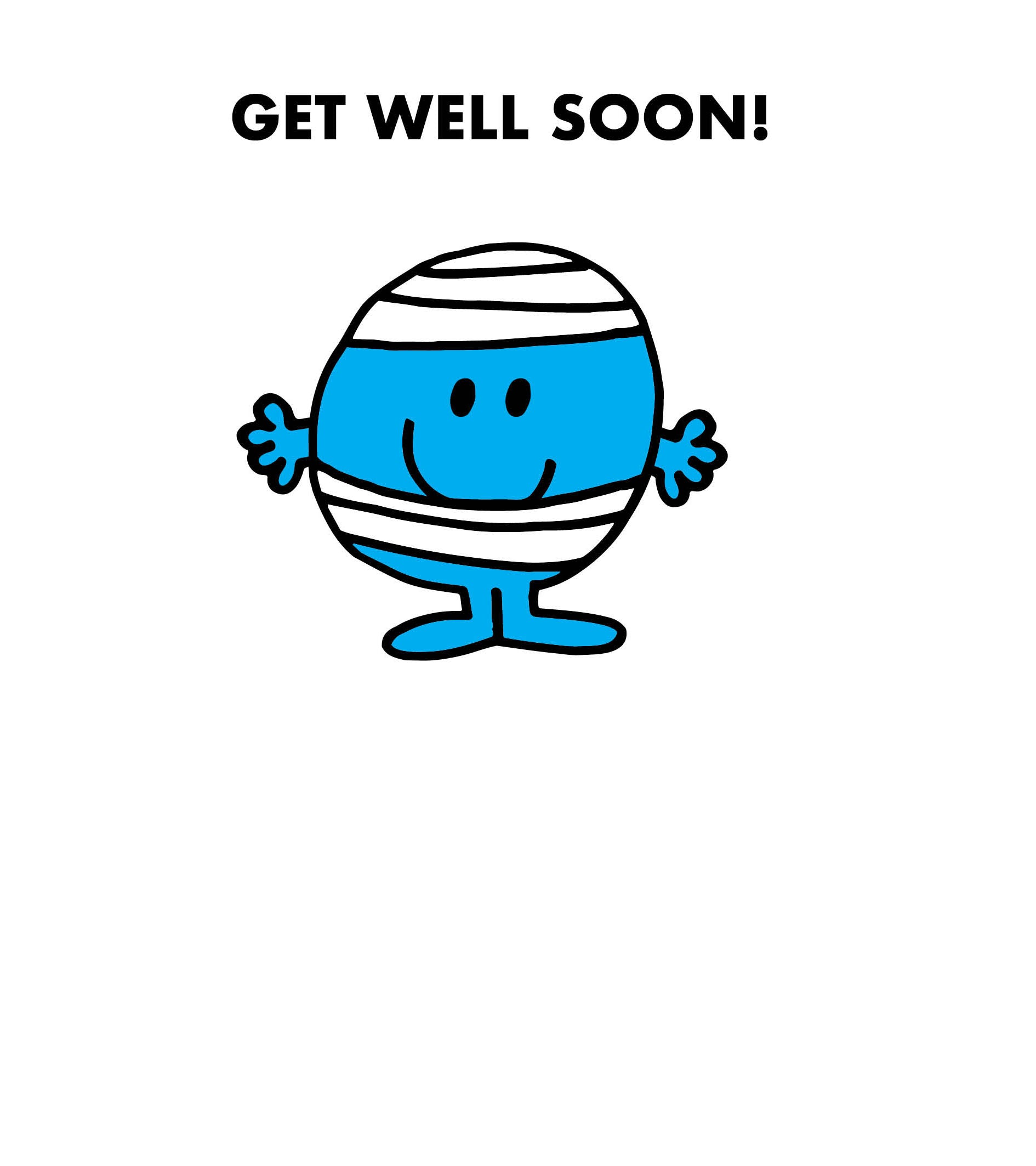 Mr Bump Get Well Soon Card Mr Men Little Miss Danilo Promotions mr-bump-get-well-soon-card-mr-men-little-miss-danilo-promotions