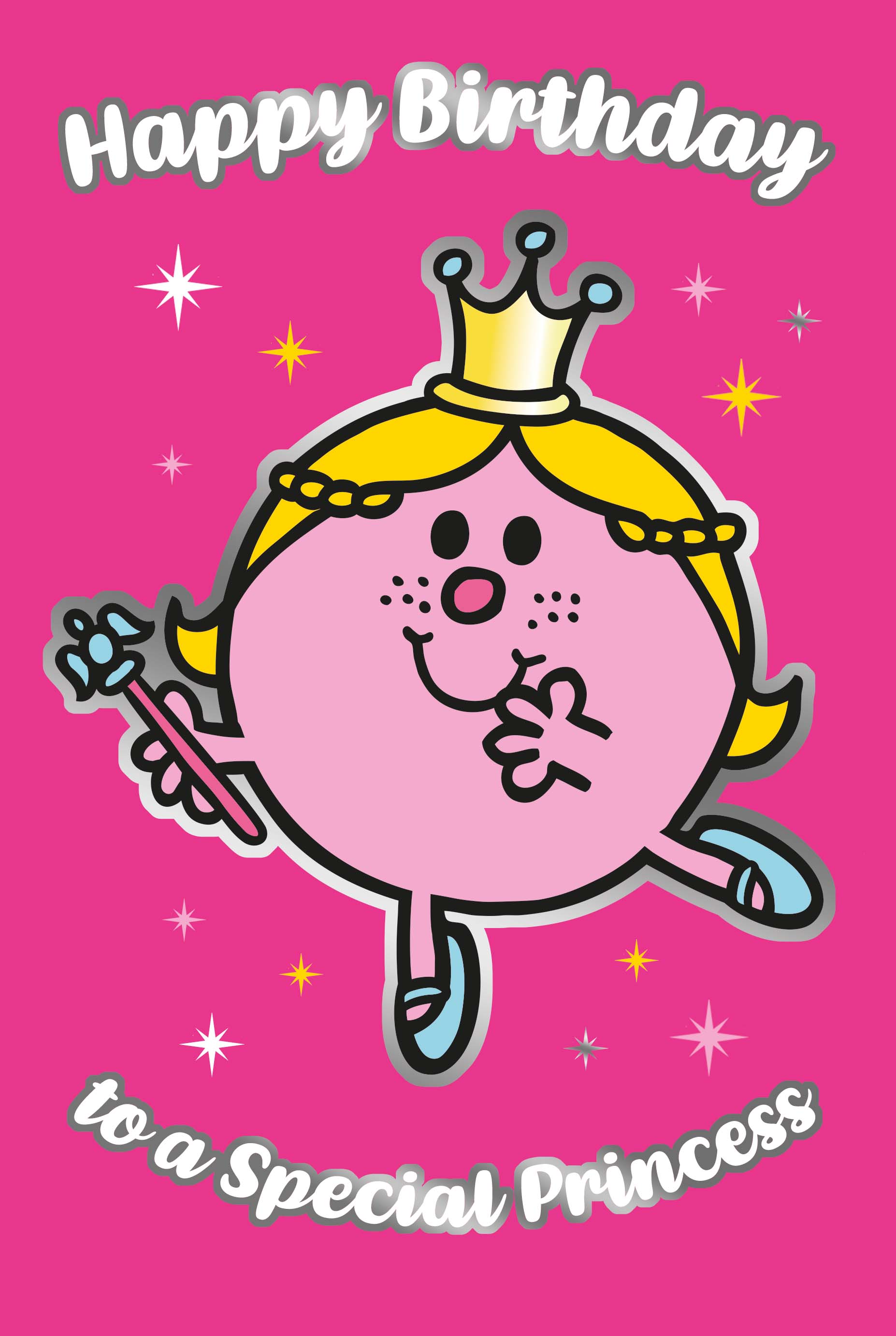 Little Miss Princess Birthday Card Mr Men Little Miss Danilo Promotions little-miss-princess-birthday-card-mr-men-little-miss-danilo-promotions