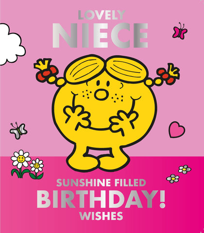 Mr Men & Little Miss 'Lovely Niece' Birthday Card