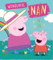 Peppa Pig 'Wonderful Nan' Birthday Card