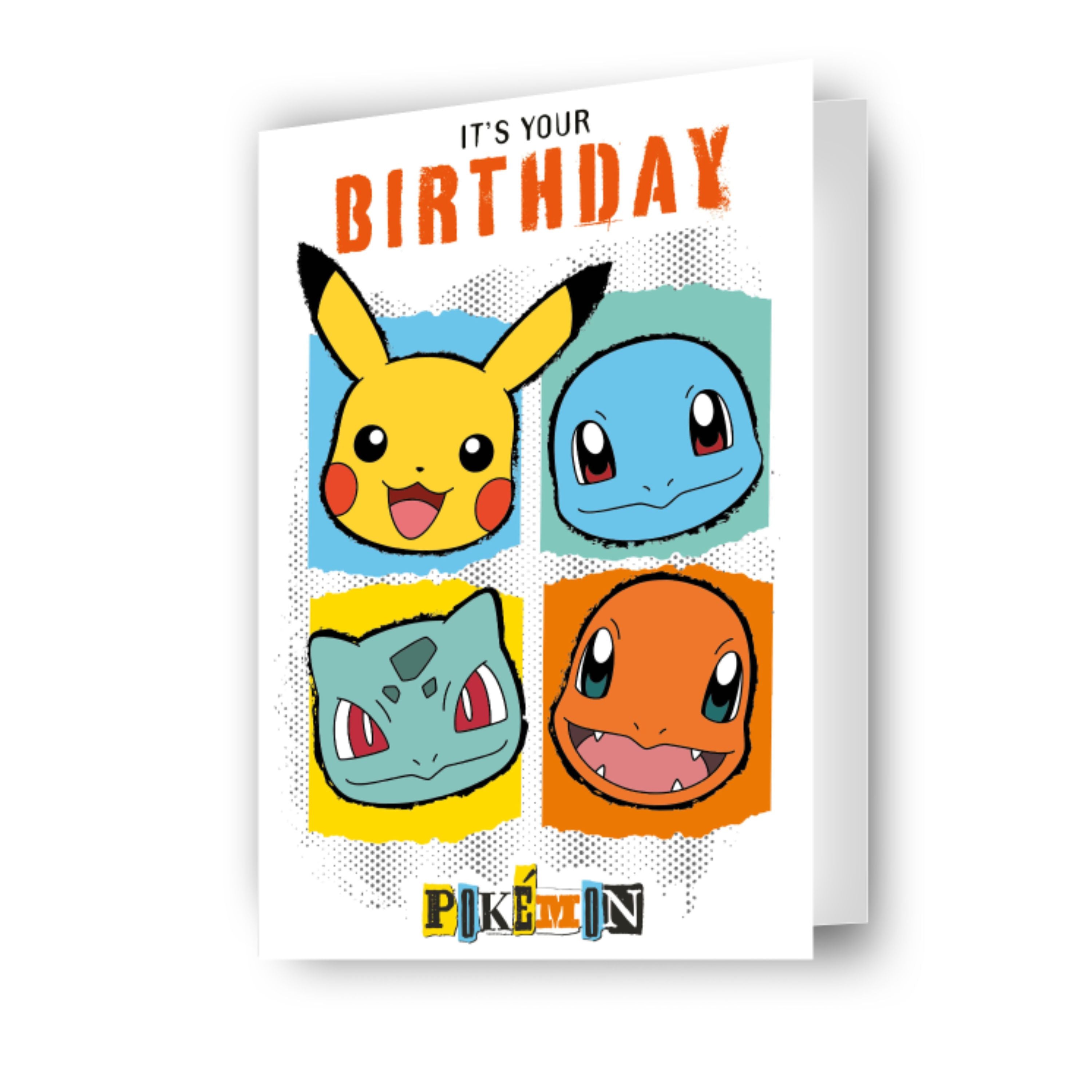 Pokemon Birthday Card  Danilo Promotions