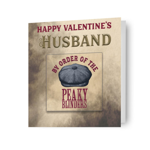 Peaky Blinders 'Husband' Valentine's Day Card