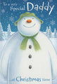 The Snowman and The Snowdog Daddy Christmas Card