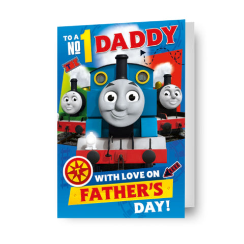 Thomas & Friends 'No.1 Daddy' Father's Day Card