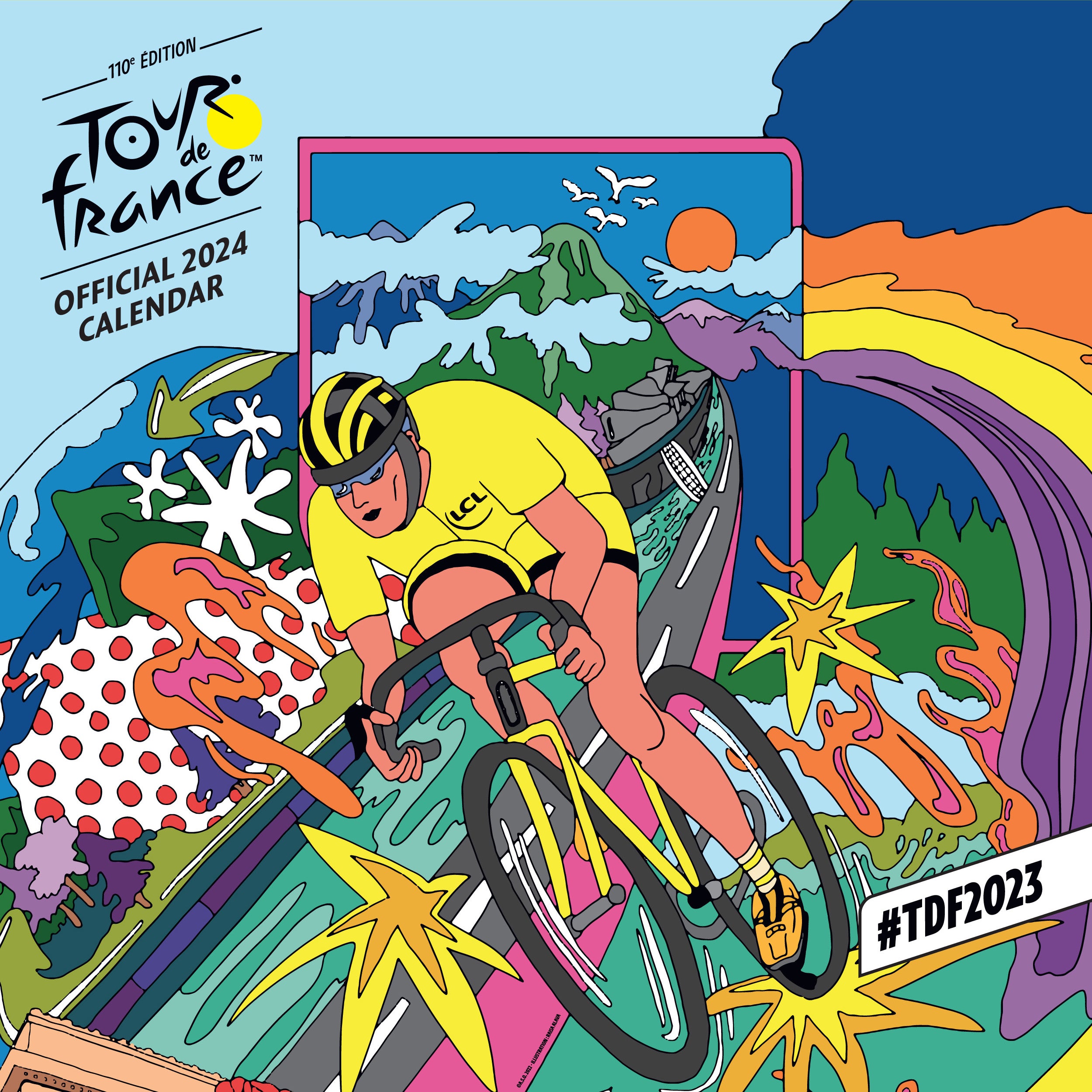 Tour De France 2024 Square Calendar Danilo Promotions