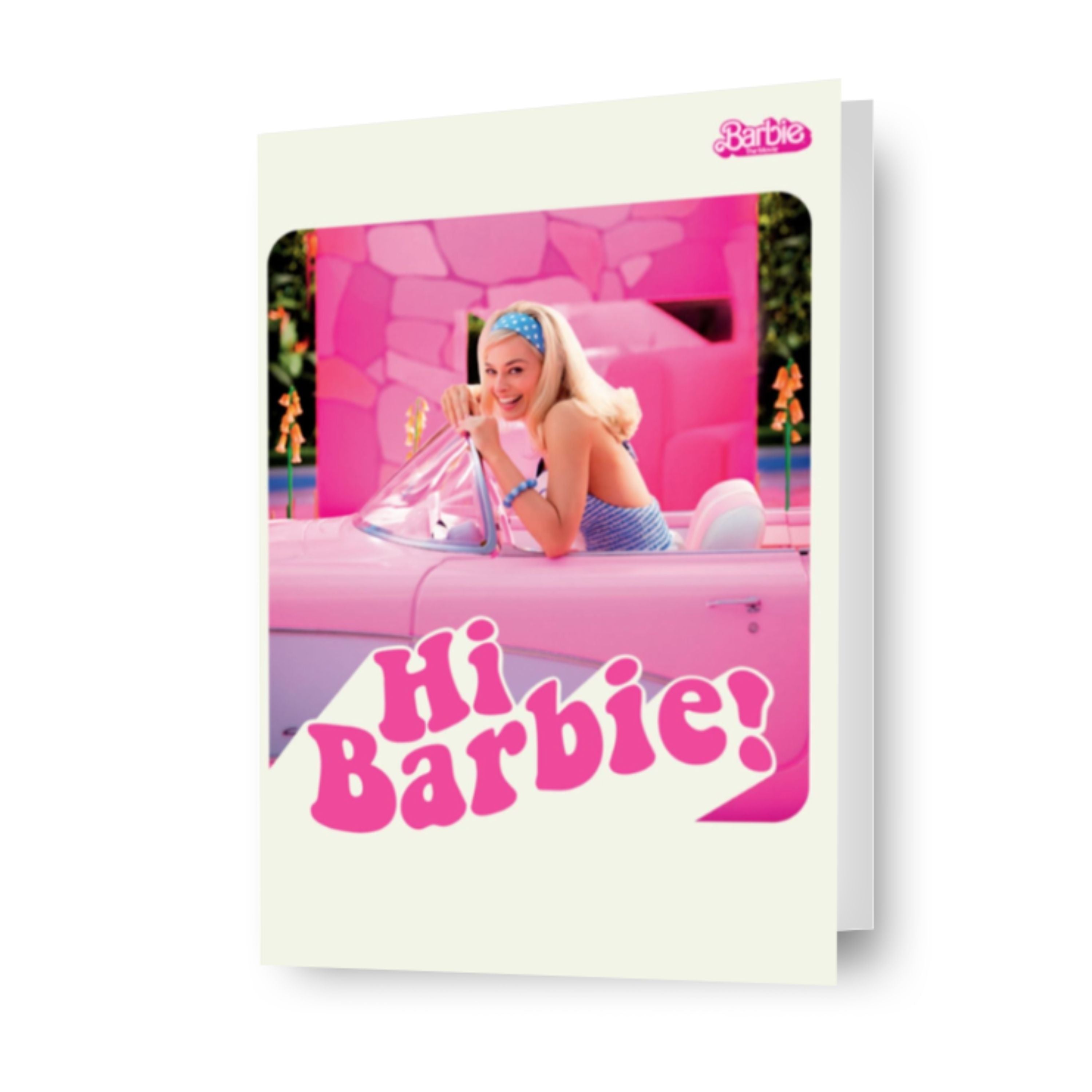 Barbie Movie Personalised Hi Barbie Birthday Card Danilo Promotions 3334