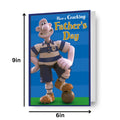 Wallace & Gromit Blue Kit 'Cracking' Father's Day Card
