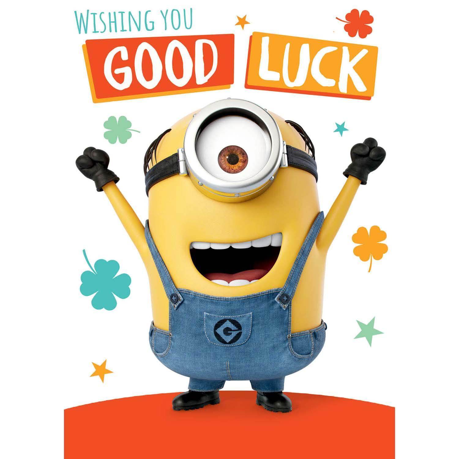 Despicable Me Good Luck Card, Officially Licensed Product – Danilo  Promotions
