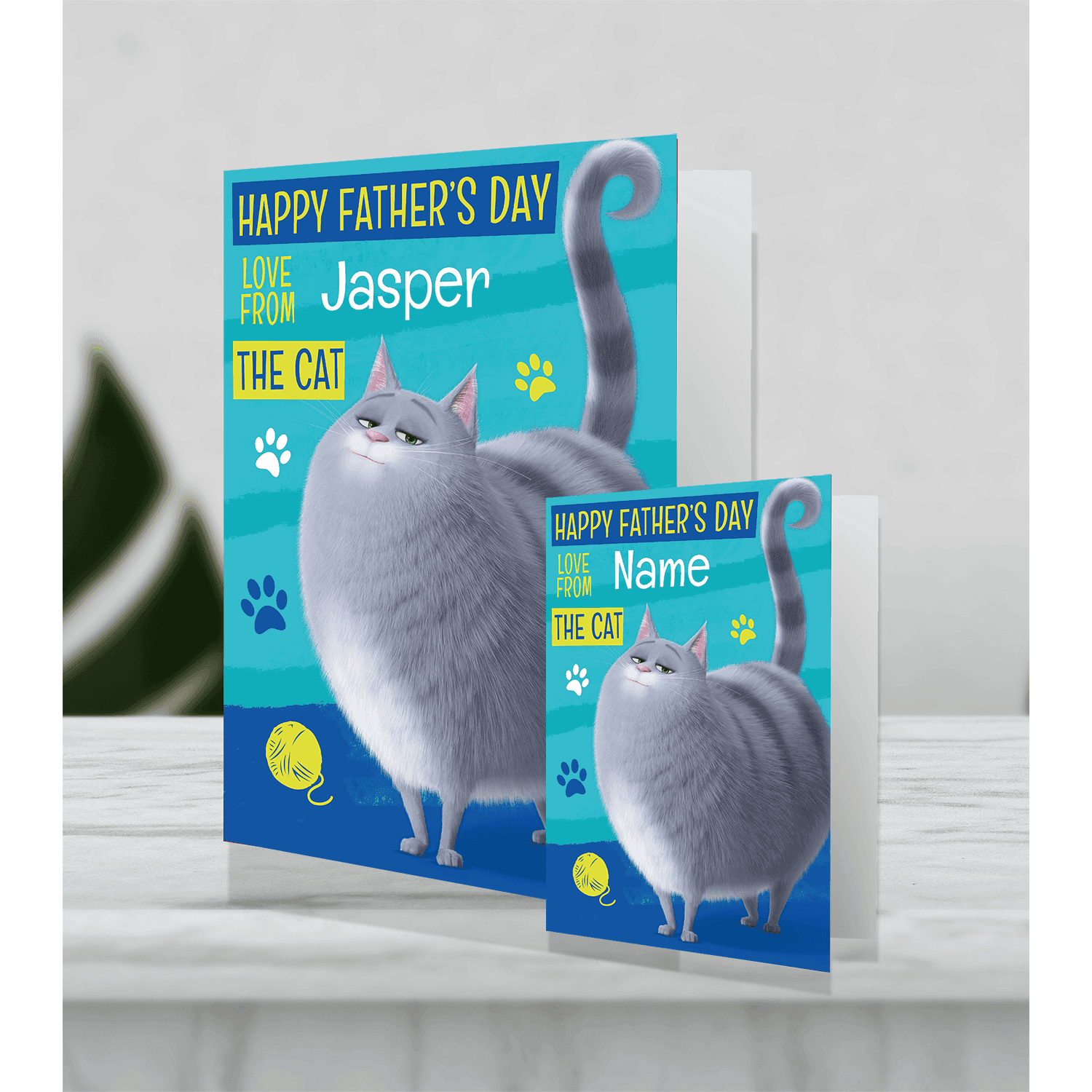 The Secret Life Of Pets Giant Personalised Father's Day Card 'from The 