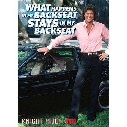 Knight Rider Retro Card an Official Knight Rider Product
