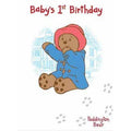 Paddington Bear Age 1 Birthday Card an Official Paddington Bear Product