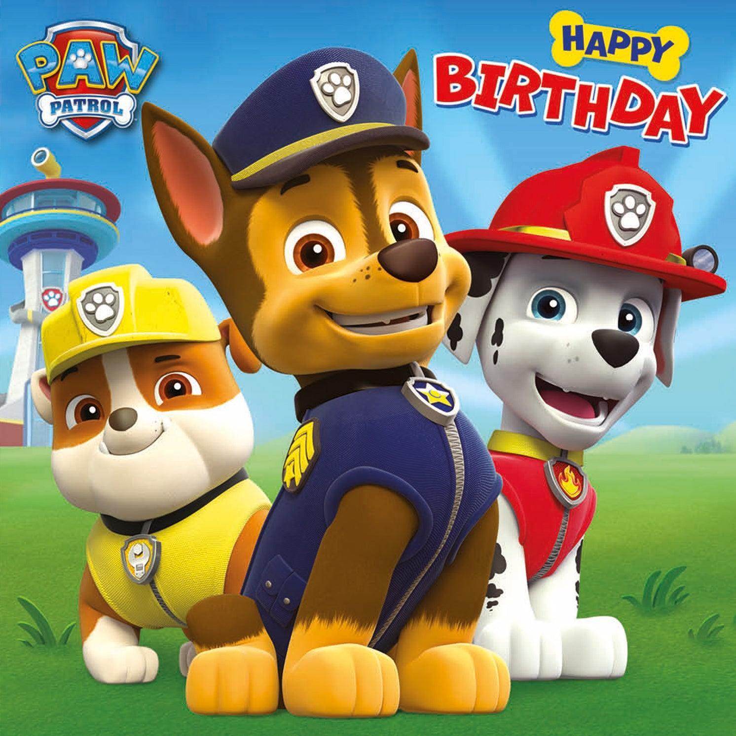 Paw Patrol Birthday Card – Danilo Promotions