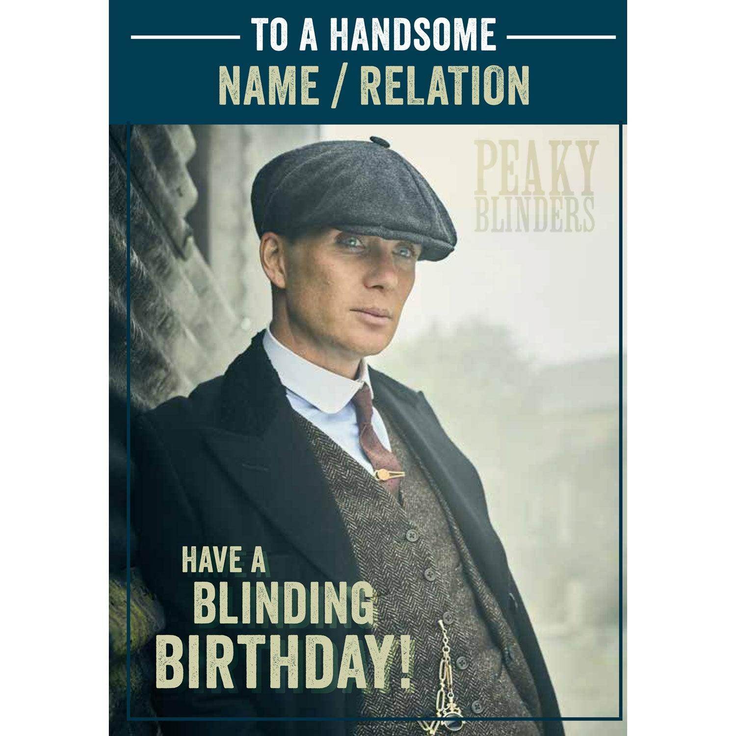 Peaky Blinders Personalised Name Birthday Card – Danilo Promotions