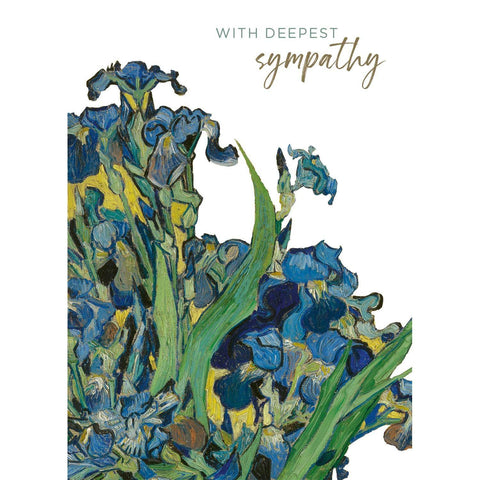 Van Gogh Museum Deepest Sympathy Card, Officially Licensed Product an Official Van Gogh Product