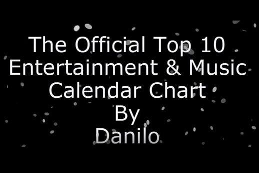 2019 OFFICIAL CALENDAR CHART by Danilo Promotions