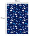 Tottenham Hotspur FC Christmas Wrapping Paper 2 Sheets & 2 Tags
