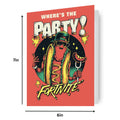 Fortnite Birthday Card