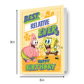 SpongeBob SquarePants Personalised Birthday Card