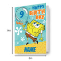 SpongeBob SquarePants Personalised Birthday Card