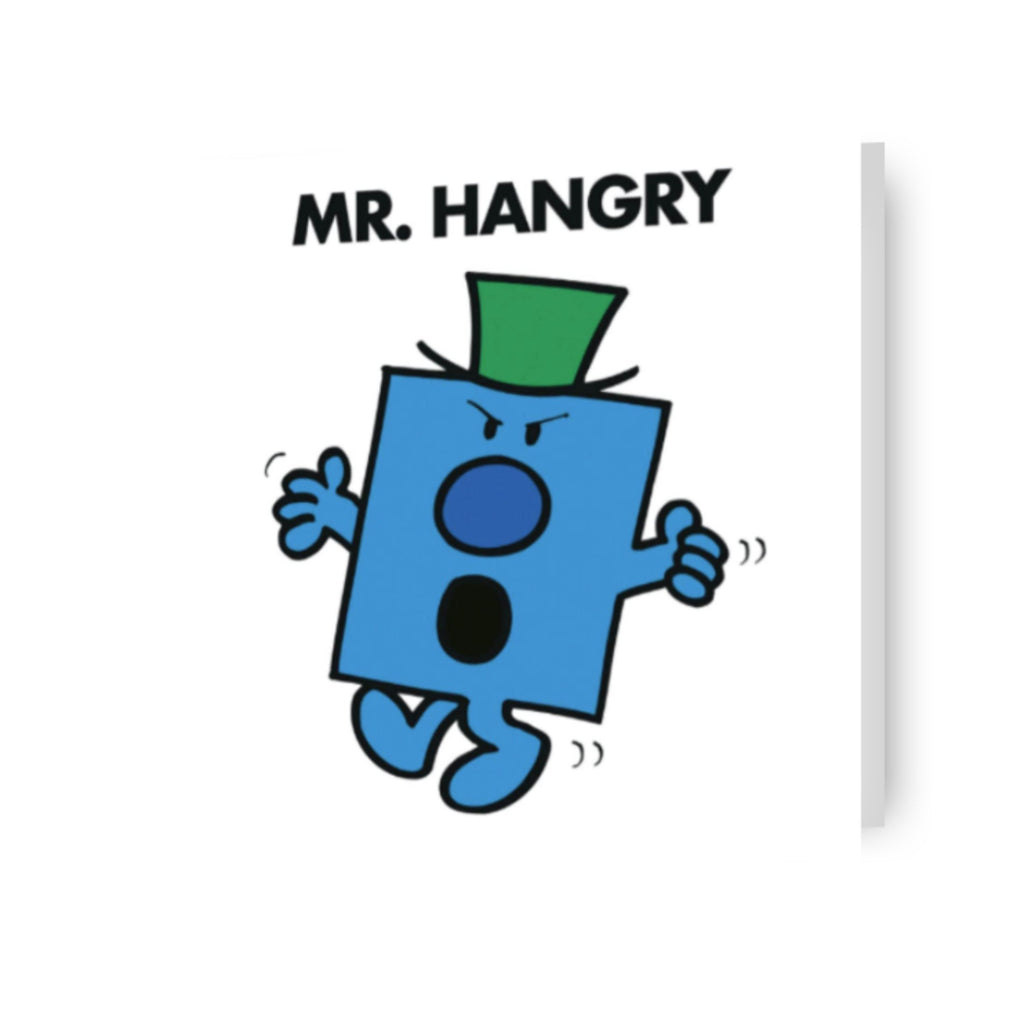 Gepersonaliseerde 'Mr Hangry' verjaardagskaart van Mr Men & Little Miss