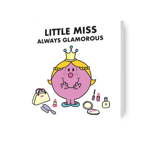 Mr Men & Little Miss Personalised 'Always Glamorous' Birthday Card
