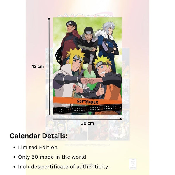Naruto - Group 2024 - Calendar
