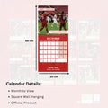 LIVERPOOL FC LEGENDS 2026 PERSONALISED SQUARE CALENDAR