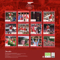 ARSENAL FC LEGENDS 2026 PERSONALISED SQUARE CALENDAR
